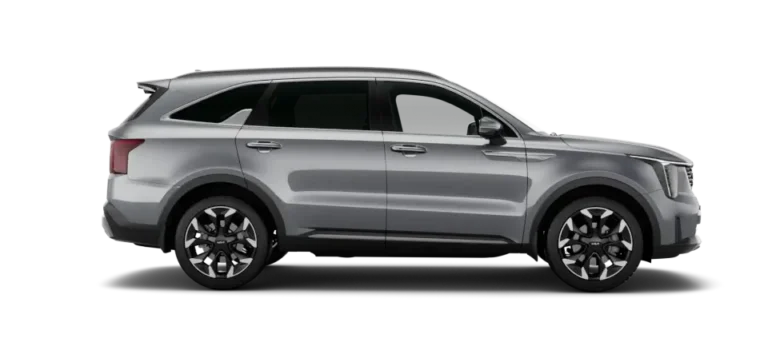 kia sorento hybrid silky silver exterior colour