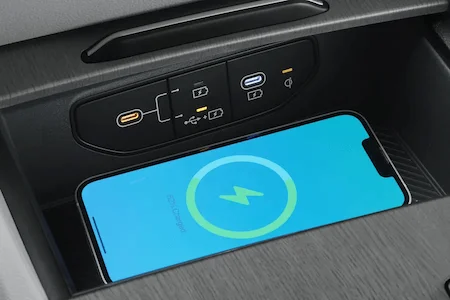 kia sportage wireless charging