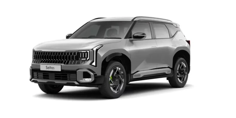 2027 Kia Seltos colour illustration in Ivory Silver