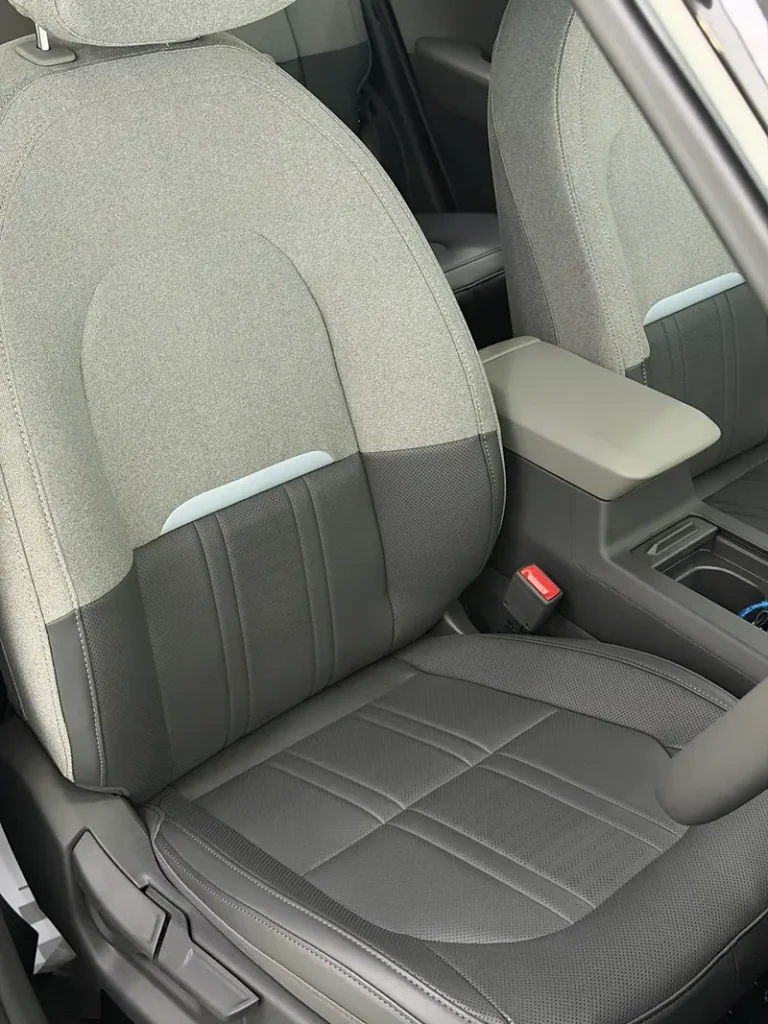2027 Kia Seltos front seating at the Phillip Street, Port of Spain showroom