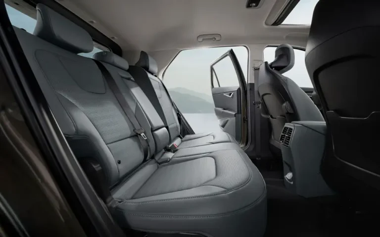 2027 Kia Niro rear seating